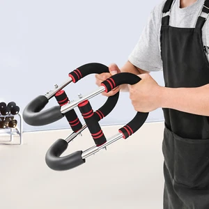 Entrenador de brazos Twister en forma de U parte superior del cuerpo fortalecimiento muscular dispositivo ejercitador hombres - Imagen 1 de 24