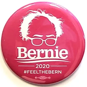 Botón de campaña Bernie Sanders for President 2020 - Imagen 1 de 1