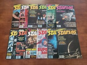 STARLOG Magazine Lot of 12 Issues 1977-1979 Superman Star Wars Buck Rogers More