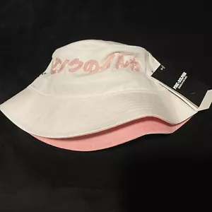 Pink Dolphin Katana Bucket Hat White Pink One Size New With Tags Street Wear - Picture 1 of 3