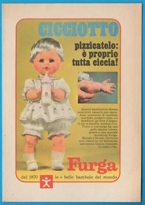 FURGA: Cicciotto Anno 1971 pubblicità advertising werbung clipping MA1481 - Picture 1 of 1