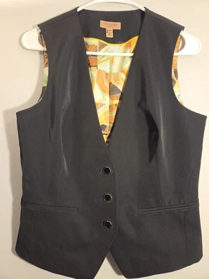 Ted Baker жилет London размер 3 или средний цвет черный - Изображение 1 из 4