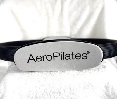 AeroPilates Magic Circle Fitness Ring Pilates Resistance Toner Black - Image 1 of 2