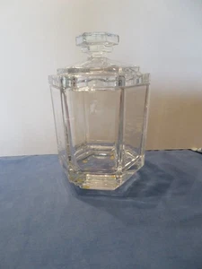 ancien pot couvert seau à gaçon ou autre en cristal de Sévre - Picture 1 of 7