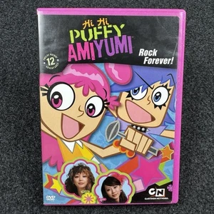 Hi Hi Puffy Ami Yumi Rock Forever DVD 2005 Pink Glitter Case - Imagen 1 de 5