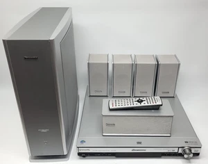 Panasonic SA-HT700 Home Theater System 5.1 DVD 5-Disc Changer + Speakers Tested - Picture 1 of 24