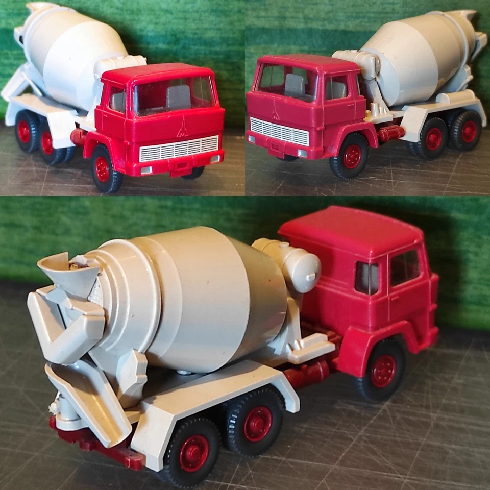 1/87 Ho Wiking Magirus Camion Toupie Béton Miniature Collection PL Poids Lourds  - Photo 1/4
