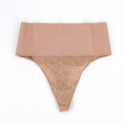 Tanga modelador Maidenform mujer beige encaje íntima domestica tu barriga talla L Foto 1 de 4