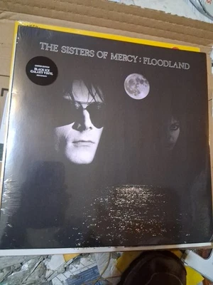 THE SISTERS OF MERCY FLOODLAND [BLACK ICE GALAXY VINYL/NATIONAL ALBUM DAY] NEW L - Image 1 of 2