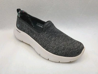 Alfombra de yoga Skechers Go Walk Air Cool sin cordones negra/gris 37,5 flexible inteligente 7,5 ancha Foto 1 de 4