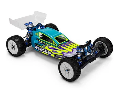 JConcepts RC10B7/B7D "Protector" 1/10 Buggy Body (Clear) w/Wing [JCO0661] - Image 1 of 4