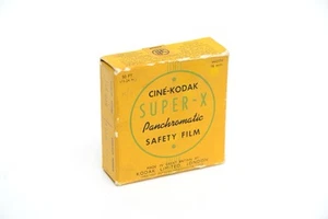 1948 Cine-Kodak Super-X 16mm Panchromatic Safety Film 50ft Reel, Unused. Rare - Picture 1 of 4