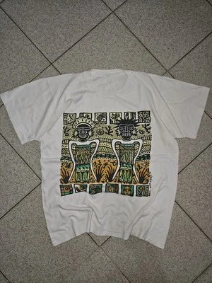 Men's Vintage 90's Primative Bali Wet N Dry Art Printed T-shirt Single Stich Foto 1 de 4