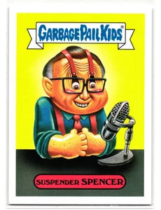 Suspender Spencer 2016 Garbage Pail Kids Larry King Live Parody Sticker - Picture 1 of 2