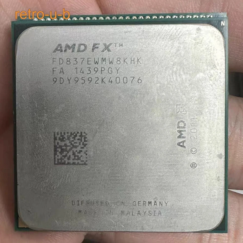 AMD FX-8370E 3.3-4.3GHz 8Core 8Thr Socket AM3+ 8MB 95W CPU Processor - Image 1 of 1