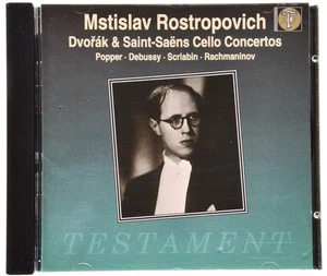 Rostropowitsch - Dvorak/Saint-Saens - Cellokonzerte - Boult/Sargent - Test-CD - Bild 1 von 3
