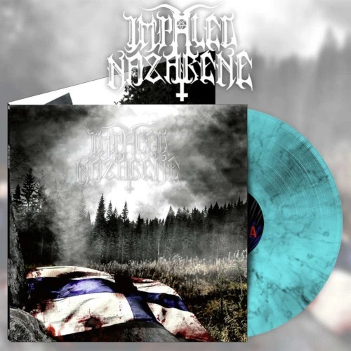 Impaled Nazarene Pro Patria Finlandia (Blue/Black Marbled Vinyl LP) (Vinyl) - Image 1 of 1