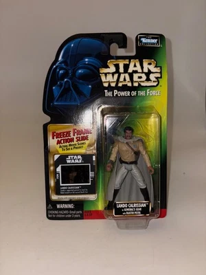 Action Figure NIB - Kenner Green Star Wars Power of the Force Lando Calrissian - Image 1 of 2