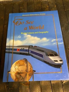 To See a World Houghton Mifflin 1994 Geography Social Studies Textbook - Bild 1 von 9