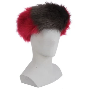 LW714 Damen Fuchsia Scala Kunstfell Stirnband Einheitsgröße - Bild 1 von 3