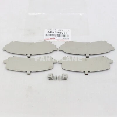 雷克萨斯 LX470 1998 - 2007 陆地巡洋舰原始设备制造商后刹车片垫片套件 04946-60031 — 第 1/2 张图片