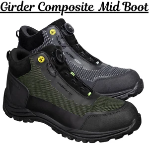 PORTWEST Girder Composite Mid Boot S3S ESD SR FO Anti Static Footwear FE04 - Picture 1 of 8