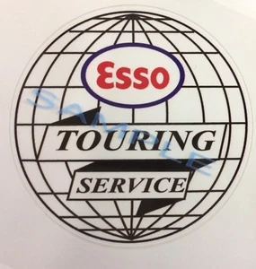 Esso Fuel Oil Car Vespa Scooter Camper Van Decal Sticker - Picture 1 of 1