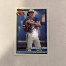 1991  Topps #49 Pat Borders Toronto Blue Jays