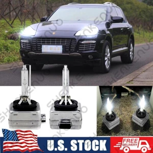 Front Xenon HID Headlight Bulbs for Porsche Cayenne 2003-2014 LOW Beam Qty 2 - Picture 1 of 11