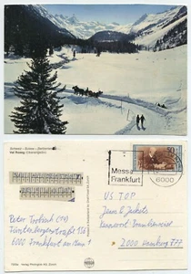 55920 - Val Roseg, Oberengadin - Winter - AK, gelaufen in Deutschland 1982 - Picture 1 of 1