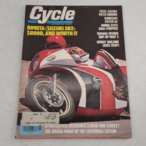Cycle Magazine September 1978 Bimota Suzuki SB2 PE175 Enduro Gerrit Wolsink - Picture 1 of 6