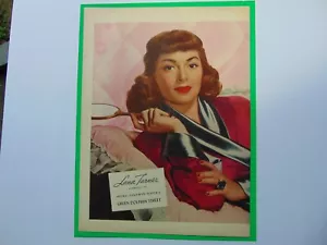 1947 GREEN DOLPHIN STREET Movie Release Lana Turner print ad - Picture 1 of 1