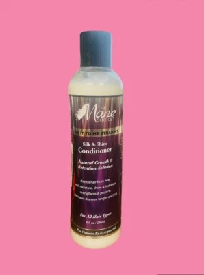 Acondicionador de crecimiento natural The Mane Choice Give it To Me Straight Silk & Shine Foto 1 de 2