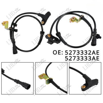 1 пара передних датчиков скорости ABS справа и слева для Chrysler Pt Cruiser 2001-2010 D U4 ~ - Изображение 1 из 4