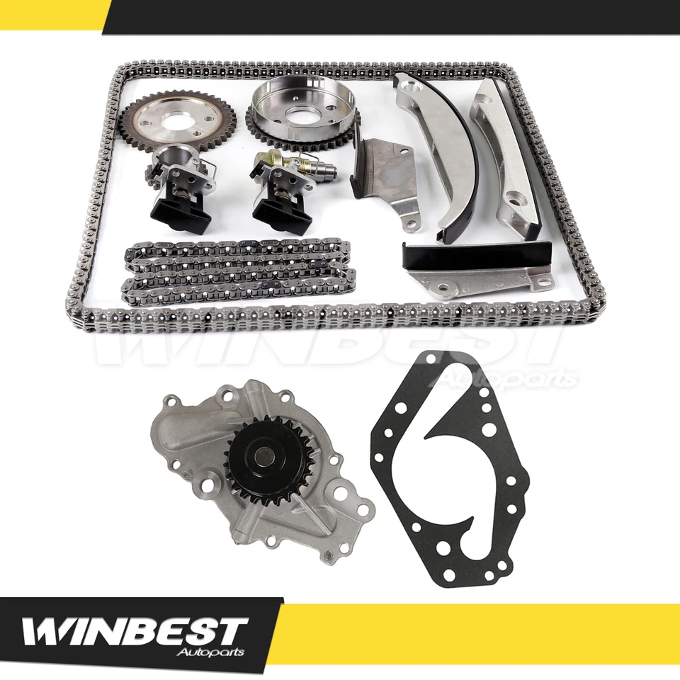 Kit de cadena de distribución bomba de agua apta para Dodge Intrepid 1998 1999 2,7 L V6 DOHC gasolina Foto 1 de 4