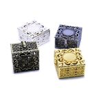 Alloy Craft Rosary Beads Box Antique Style Alloy Storage Box  Bedroom