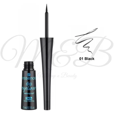 Essence Dip Waterproof 24h Long Lasting Eyeliner - 001 Black - Image 1 of 4