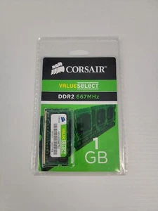 NEW - CORSAIR value select DDR2 667mhz Memory module 1 GB NIP - Picture 1 of 4