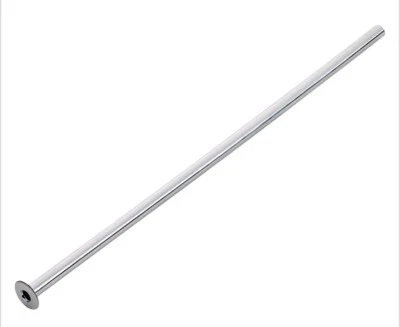 LUX Kupferrohr Bördel 10mm Länge 300mm verchromt - Bild 1 von 4