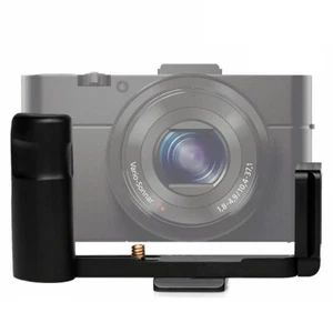 Aluminum Camera L Bracket Hand Grip Holder Plate for Sony RX100 II III IV V VI - Picture 1 of 12