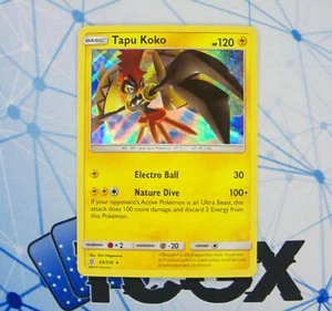 Pokemon - Tapu Koko - 69/236 - Mentes Unificadas - Holo - Holo Raro Casi Nuevo - Imagen 1 de 1