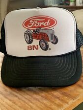 Vintage Ford Tractors Trucker Hat Cap SnapBack Foam Mesh Roped Baseball Farmer