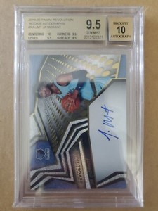 JA MORANT BGS 9.5/10 2019-20 PANINI REVOLUTION BASKETBALL #12 ROOKIE AUTO GEM RC