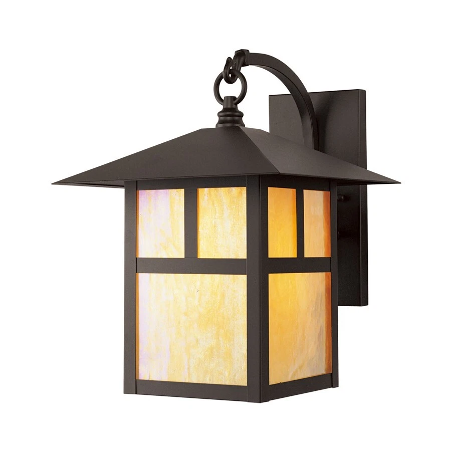 Livex Lighting Montclair Mission Bronze Outdoor Wall Lantern W/ 1 Light 100w