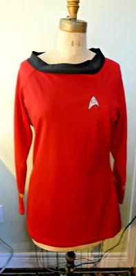 Disfraz de vestido clásico de Star Trek de Rubie para mujer - MED - rojo Foto 1 de 4