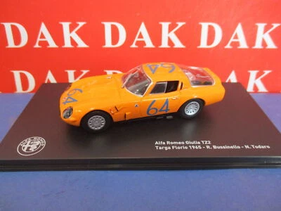 Die cast 1/43 Modellino Auto Alfa Romeo TZ2 Rally Targa Florio 1965 R.Bussinello - Immagine 1 di 4
