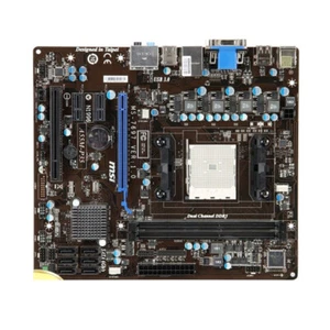 For MSI A55M-P35 Motherboard AMD FM1 DDR3 M-ATX Mainboard - Picture 1 of 5