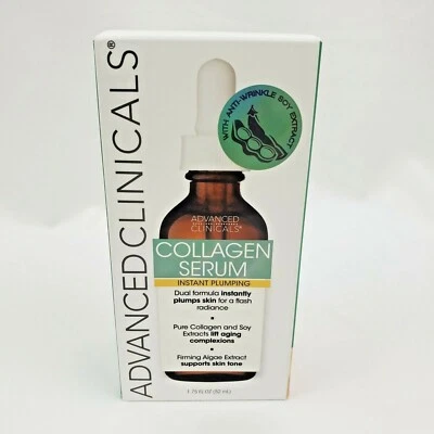 Advanced Clinicals Instant Plumping Collagen Serum 1.75oz - Image 1 of 3