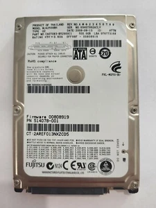 MJA2500BH G2, PN: CA07083-B52900C1, Fujitsu 500Gb 2.5" HDD - Picture 1 of 2