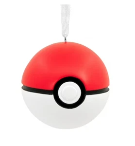 Hallmark Pokemon Pokeball Christmas Ornament (2023) - Bild 1 von 3